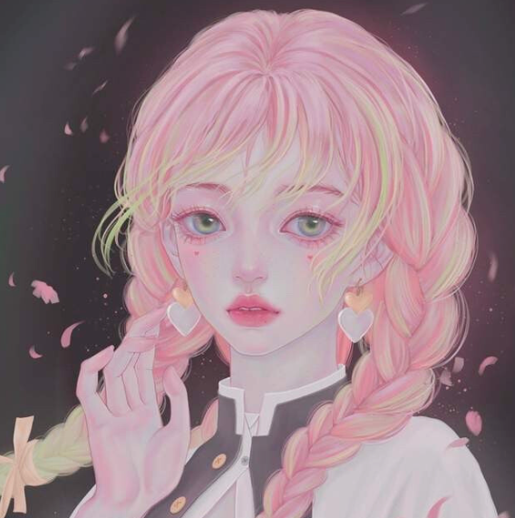 动漫头像  动漫女 动漫女头 手绘 手绘头像