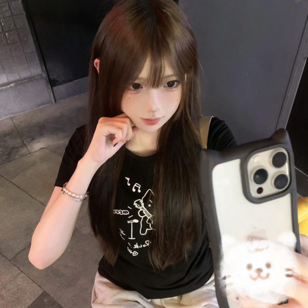 自拍手机纯欲女生头像
