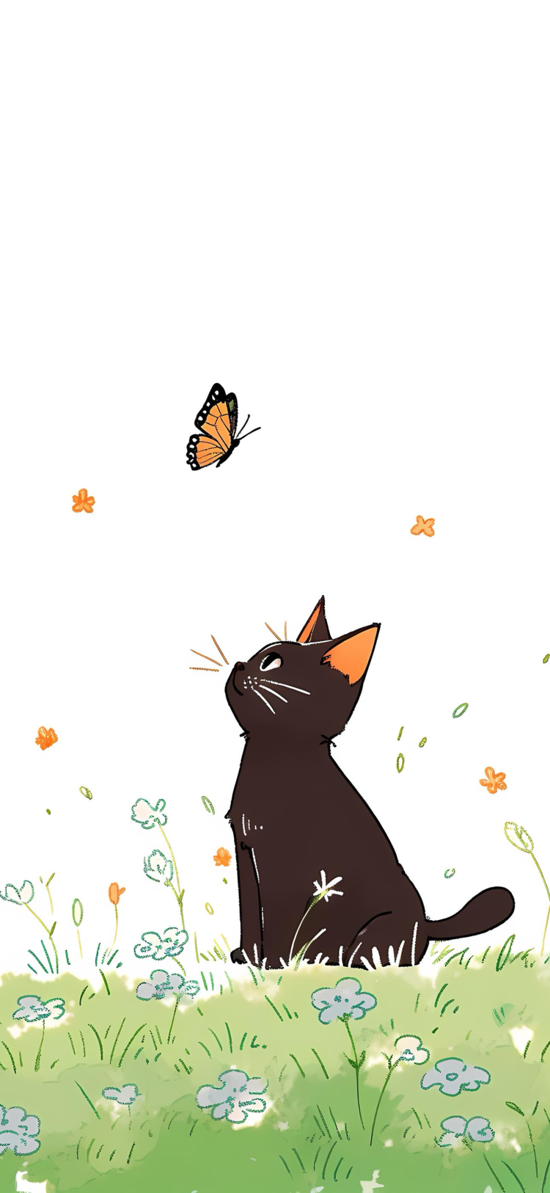 可爱猫咪卡通壁纸