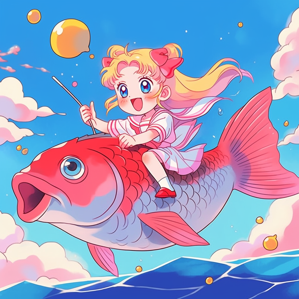 锦鲤动漫头像女