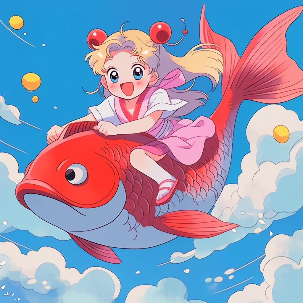 锦鲤动漫头像女