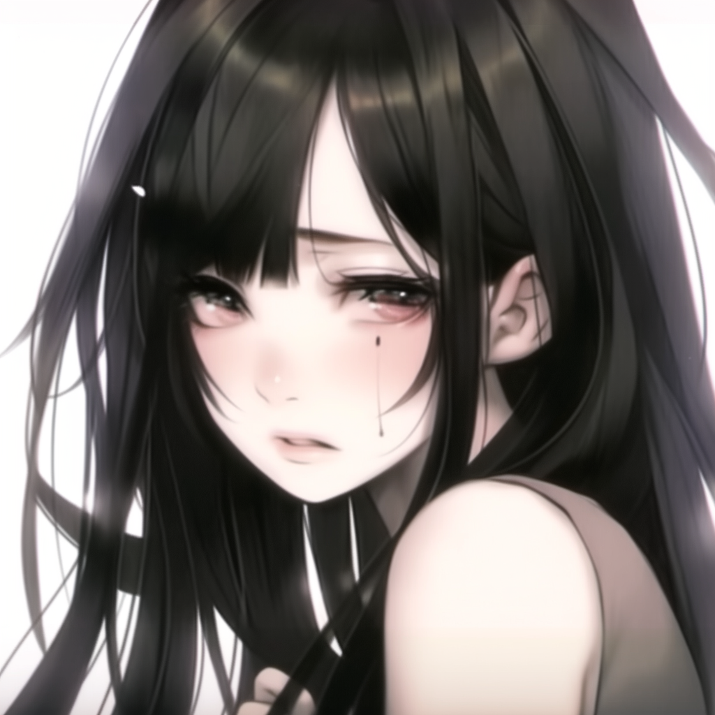 伤感动漫头像女