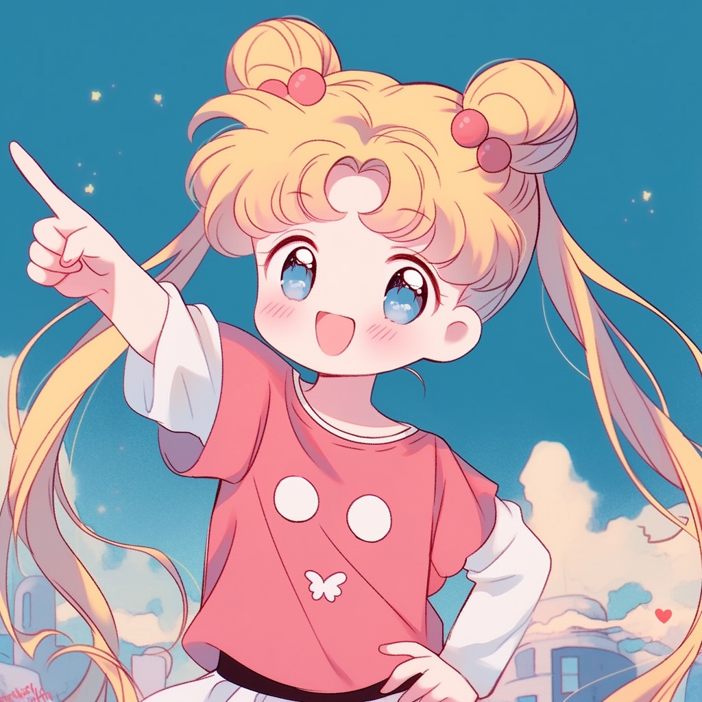 meishaonvsirenjienv美少女战士剪刀手四人闺蜜头像动漫闺蜜头像