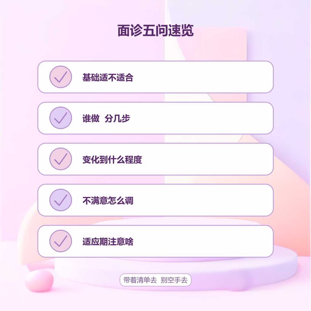 面诊五问速览