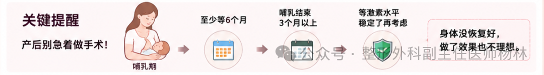 产后隆胸手术时机提醒