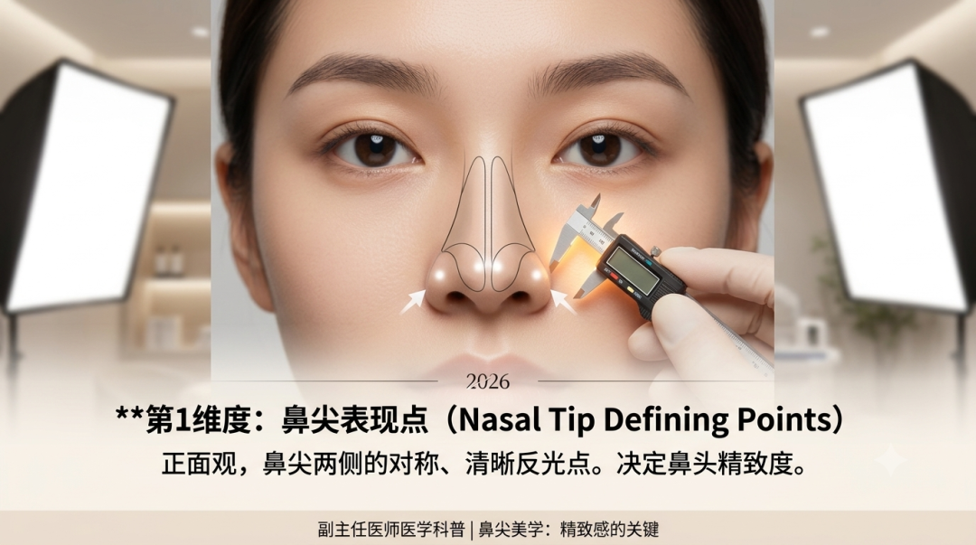鼻尖塑形，为什么比鼻梁高度更决定精致感？