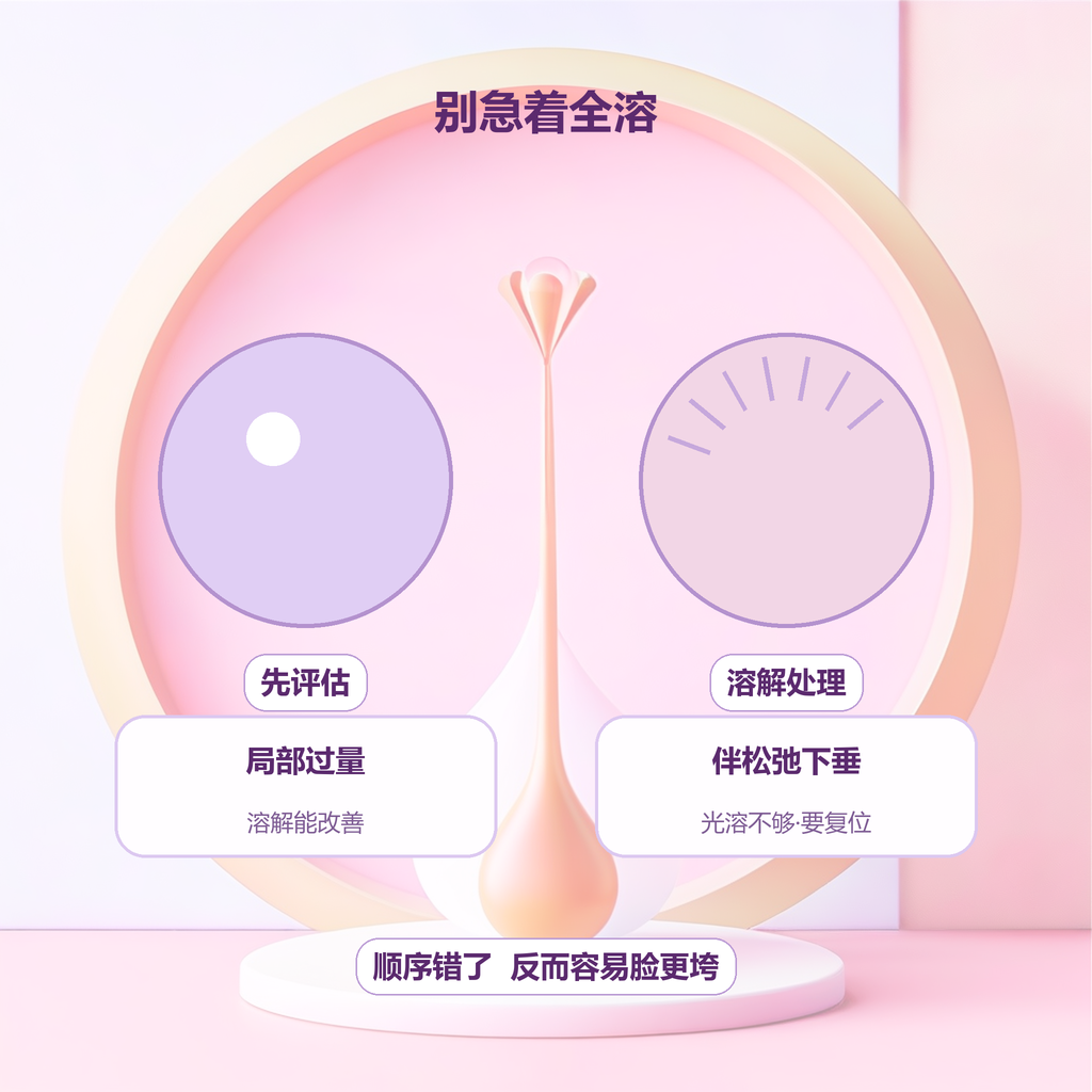 别急着全溶示意