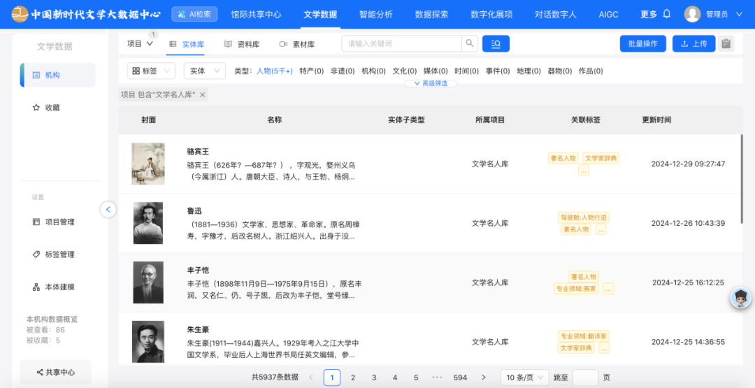 “文学馆际通”：拥抱数字化时代我们一起的未来 第10张